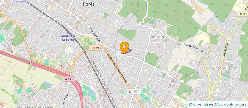 localisation de l'entreprise MKAF à SAINT-PRIX