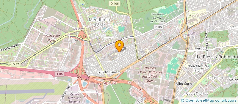 localisation de l'entreprise MKAS à CLAMART