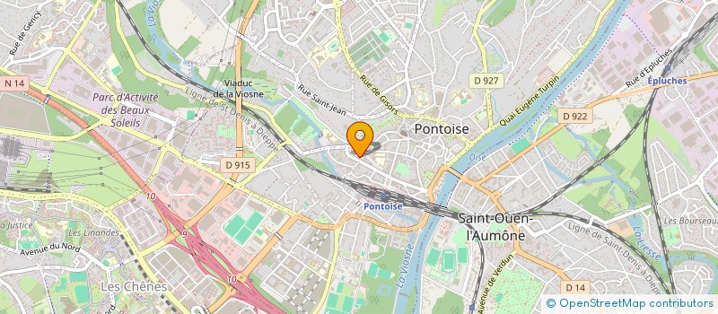 localisation de l'entreprise MKAT TRANSPORTS à PONTOISE