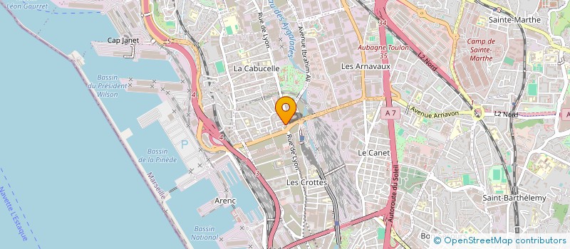 localisation de l'entreprise MKAW à MARSEILLE