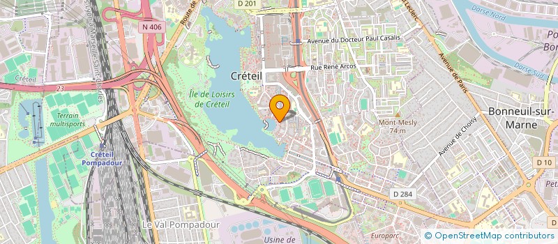 localisation de l'entreprise MKB à CRETEIL