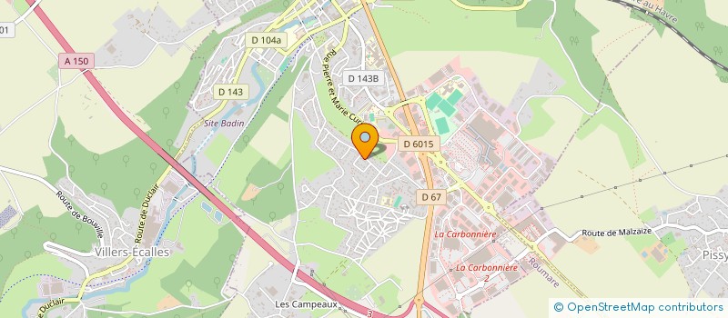 localisation de l'entreprise MKB FINANCES  BARENTIN