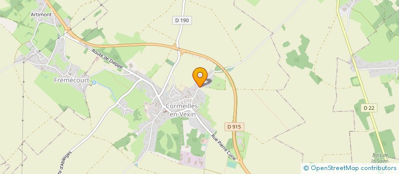 localisation de l'entreprise MKBM IMMO  CORMEILLES-EN-VEXIN