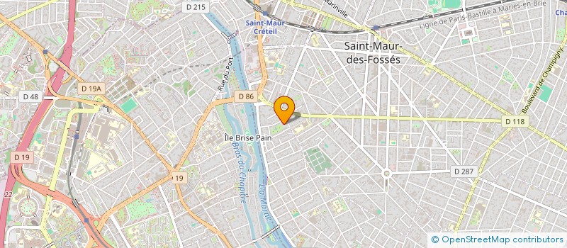 localisation de l'entreprise MKBSCO à SAINT-MAUR-DES-FOSSES