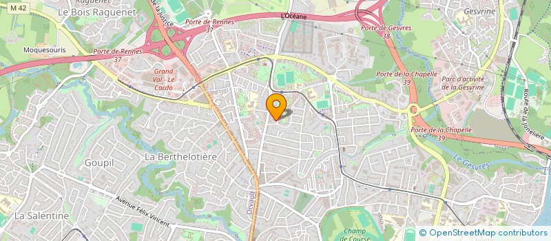localisation de l'entreprise MKC à NANTES