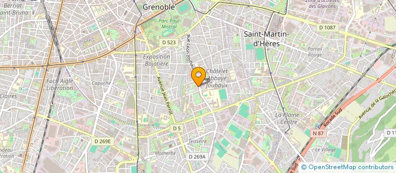 localisation de l'entreprise MKC à GRENOBLE