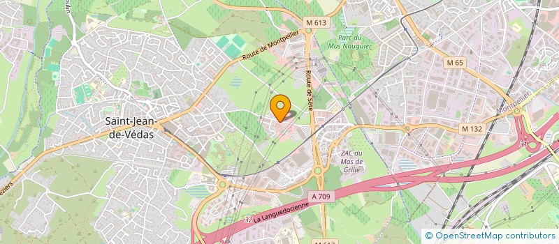 localisation de l'entreprise MKC DISTRIBUTION à SAINT-JEAN-DE-VEDAS