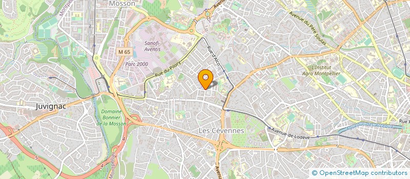 localisation de l'entreprise MKC TRANSPORT à MONTPELLIER