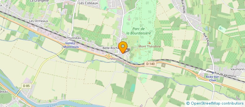 localisation de l'entreprise MKCARREAU à MONTLOUIS-SUR-LOIRE