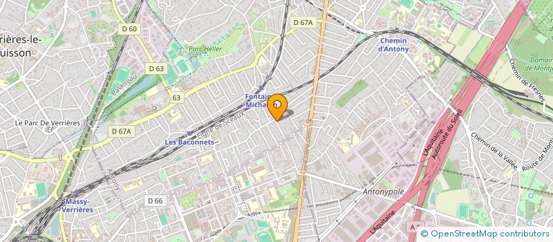 localisation de l'entreprise MKCCJ à ANTONY