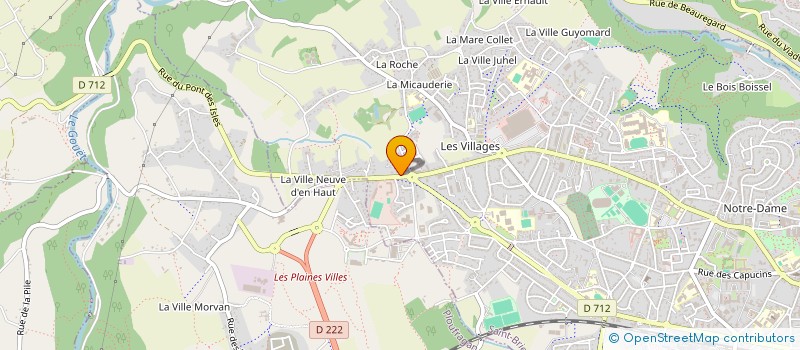 localisation de l'entreprise MKCO à SAINT-BRIEUC