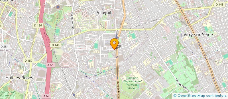 localisation de l'entreprise MKCOIFFURE  VILLEJUIF