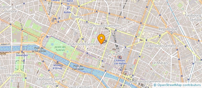 localisation de l'entreprise MKD BAT à PARIS