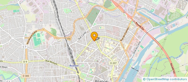 localisation de l'entreprise MKD CONSEIL à ROANNE