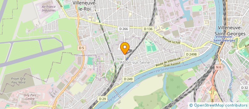 localisation de l'entreprise MKD CONSULTING  ABLON-SUR-SEINE