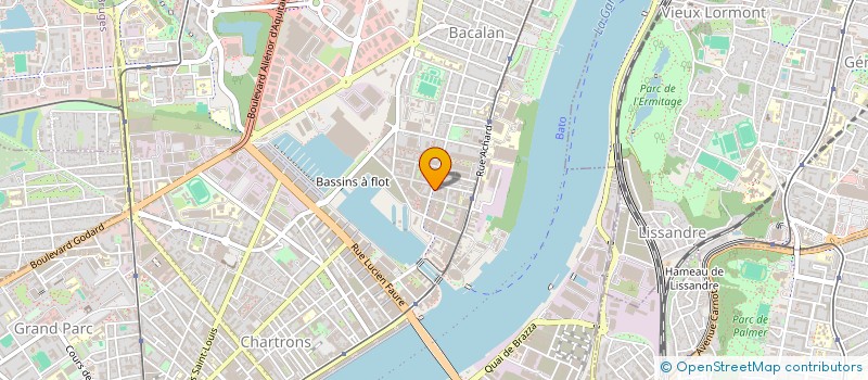 localisation de l'entreprise MKD FOOD  BORDEAUX