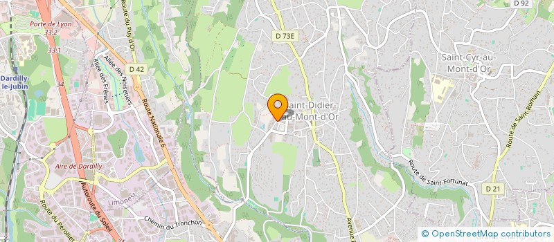localisation de l'entreprise MKDE  SAINT-DIDIER-AU-MONT-D'OR