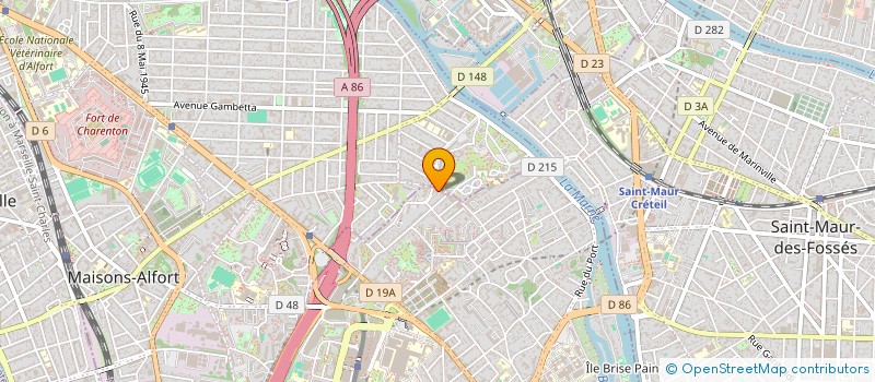 localisation de l'entreprise MKDJ à CRETEIL