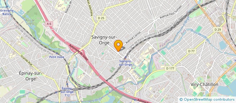localisation de l'entreprise MKDRIVER à SAVIGNY-SUR-ORGE