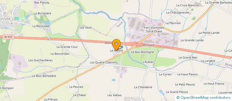 localisation de l'entreprise MKE  TORCE