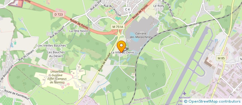 localisation de l'entreprise MKE AUDIT-CONSEIL  BOUGUENAIS