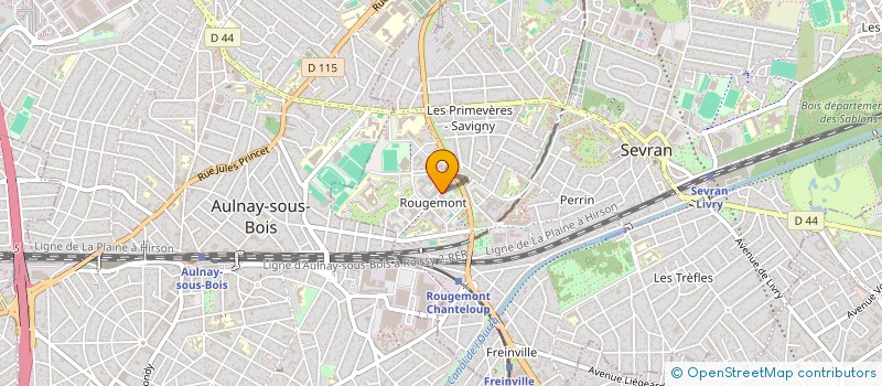 localisation de l'entreprise MKEB SERVICES à SEVRAN