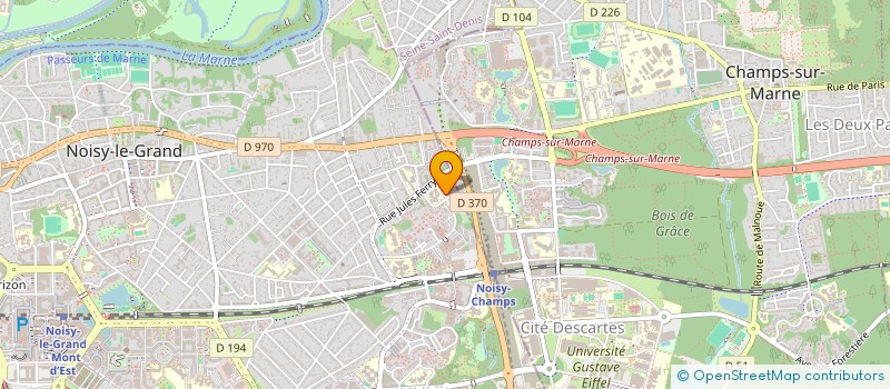 localisation de l'entreprise MKEMG EXOTIC à NOISY-LE-GRAND
