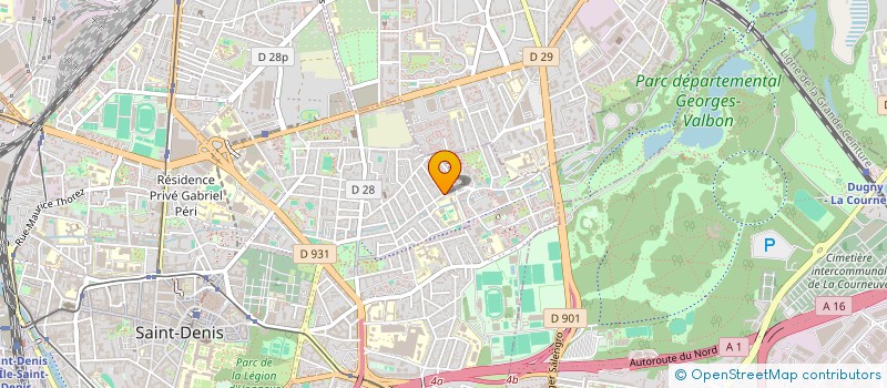 localisation de l'entreprise MKF à SAINT-DENIS