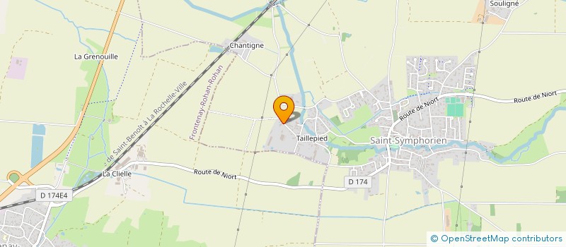 localisation de l'entreprise MKF ACADEMY  SAINT-SYMPHORIEN