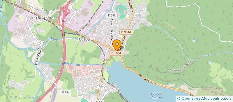 localisation de l'entreprise MKF MONTREAL  MONTREAL-LA-CLUSE