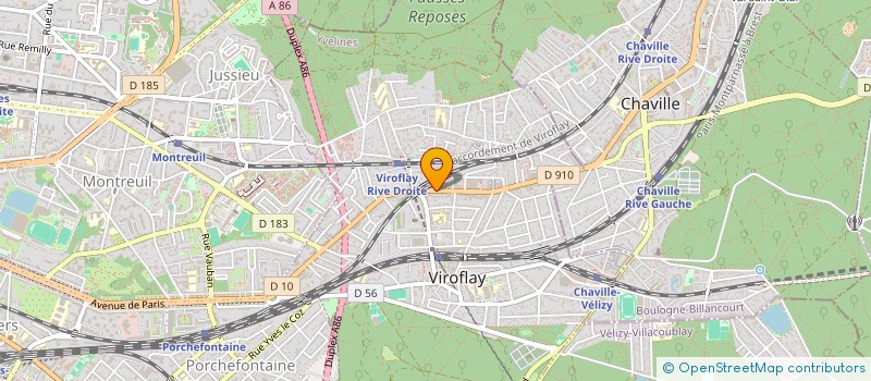 localisation de l'entreprise MKFF CONSEIL  VIROFLAY