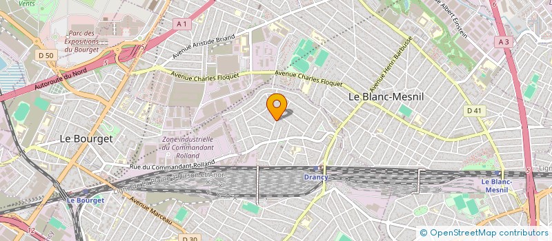 localisation de l'entreprise MKFR à DRANCY