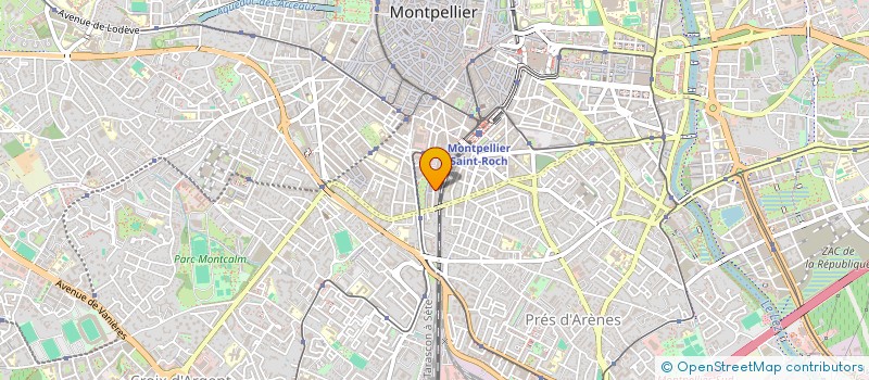 localisation de l'entreprise MKG  MONTPELLIER