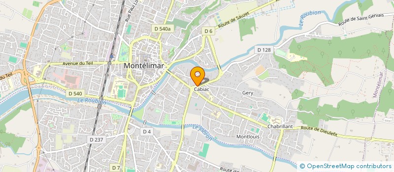 localisation de l'entreprise MKGC à MONTELIMAR