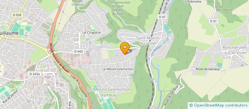 localisation de l'entreprise MKH  SAINT-MARTIN-DU-VIVIER