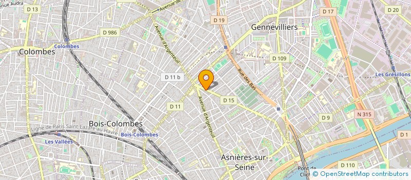 localisation de l'entreprise MKH ENTRETIEN AUTO  ASNIERES-SUR-SEINE