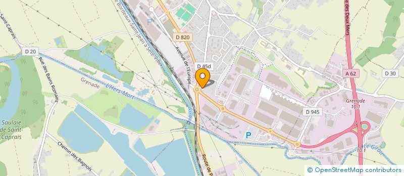 localisation de l'entreprise MKH FIBRE  CASTELNAU-D'ESTRETEFONDS