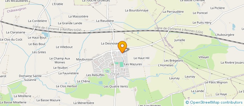 localisation de l'entreprise MKH IMMO  CHATEAUGIRON