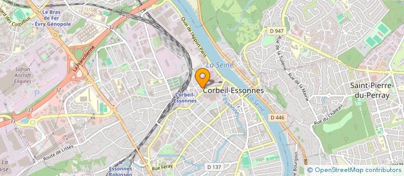 localisation de l'entreprise MKH MARKET à CORBEIL-ESSONNES
