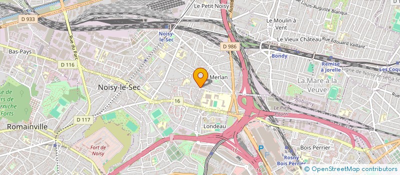 localisation de l'entreprise MKH MOTORS à NOISY LE SEC