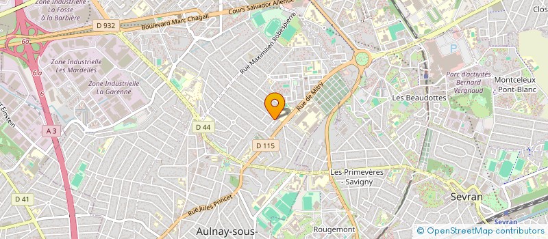 localisation de l'entreprise MKI CONSULTING à AULNAY-SOUS-BOIS