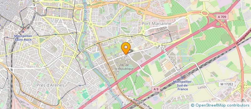 localisation de l'entreprise MKI RESEAUX à MONTPELLIER