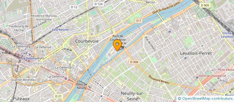 localisation de l'entreprise MKI WEB MARKETING IMMOBILIER à NEUILLY-SUR-SEINE