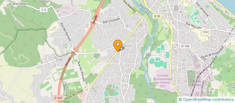 localisation de l'entreprise MKIMMO  SAUMUR