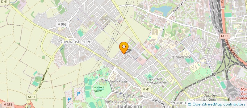 localisation de l'entreprise MKJ  OBERHAUSBERGEN