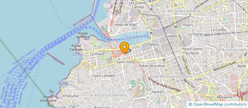 localisation de l'entreprise MKJ DEVELOPPEMENT  MARSEILLE