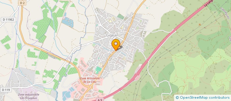 localisation de l'entreprise MKL. A.G  MONTPELLIER