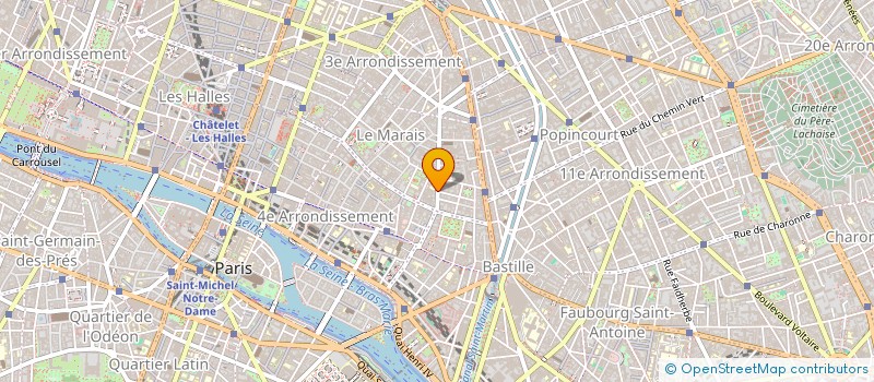 localisation de l'entreprise MKL CREATION  PARIS