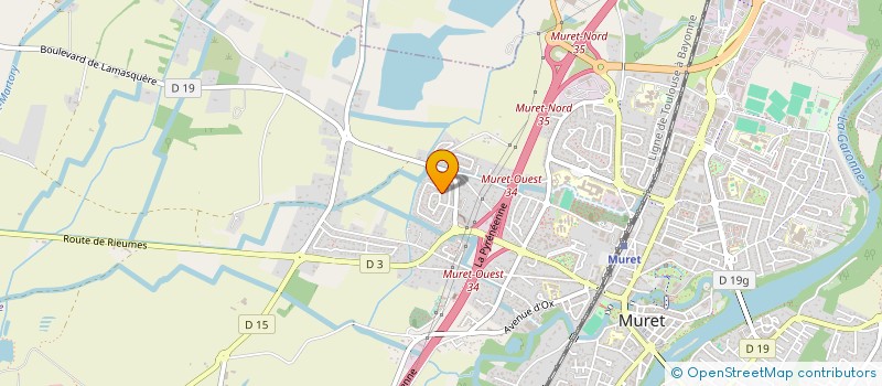 localisation de l'entreprise MKL'S GESTION  MURET