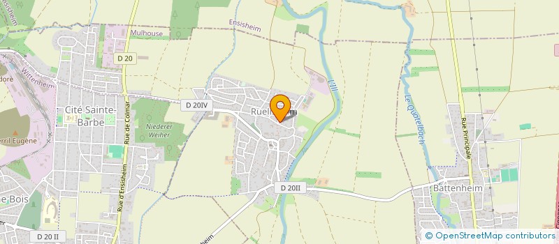 localisation de l'entreprise MKLASER  RUELISHEIM